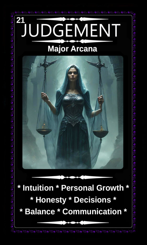 Mythical Tarot Card Deck For Sale - Judgement - Major Arcana