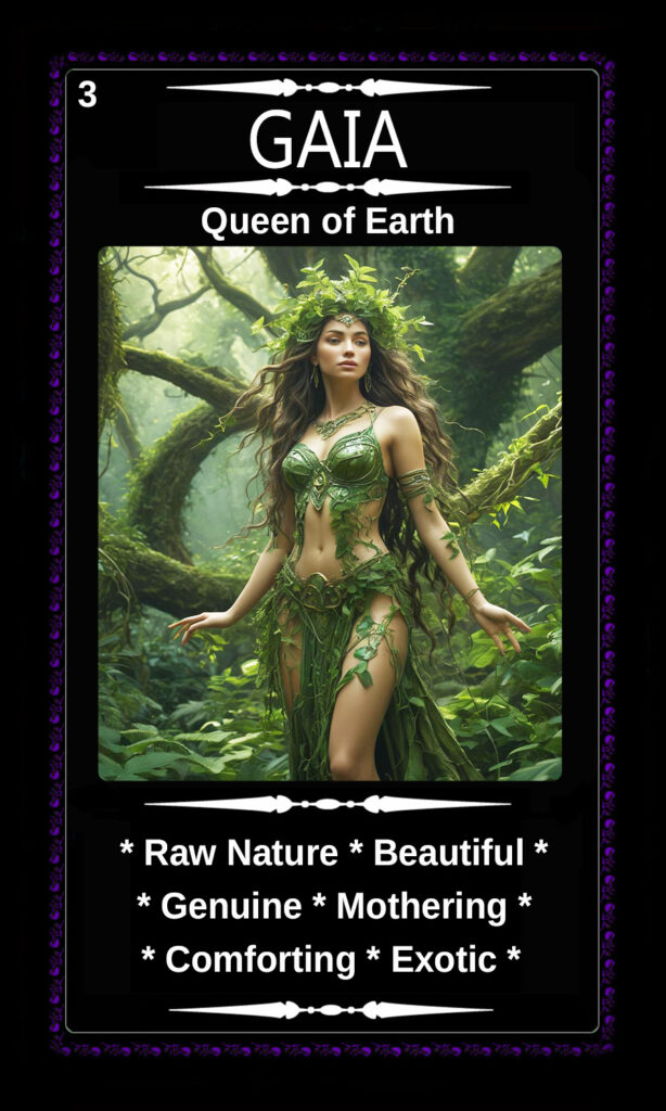 Mythical Oracle Card Deck For Sale - Gaia - Queen of Earth