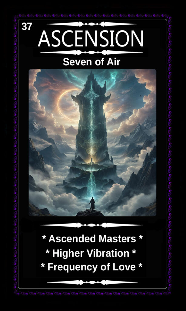 Mythical Oracle Card Decks For Sale - Ascension - Seven of Air